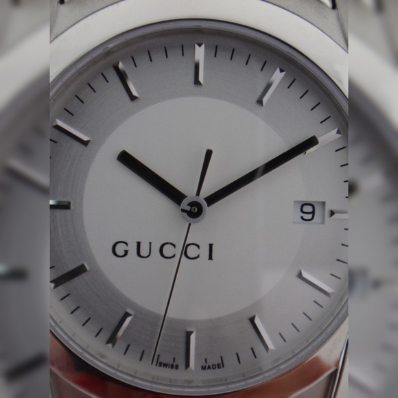 NWT Authentic Gucci Silver Stainless Steel Watch - Picture 4 of 4